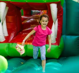 bounce house