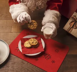 Santa With Cookies