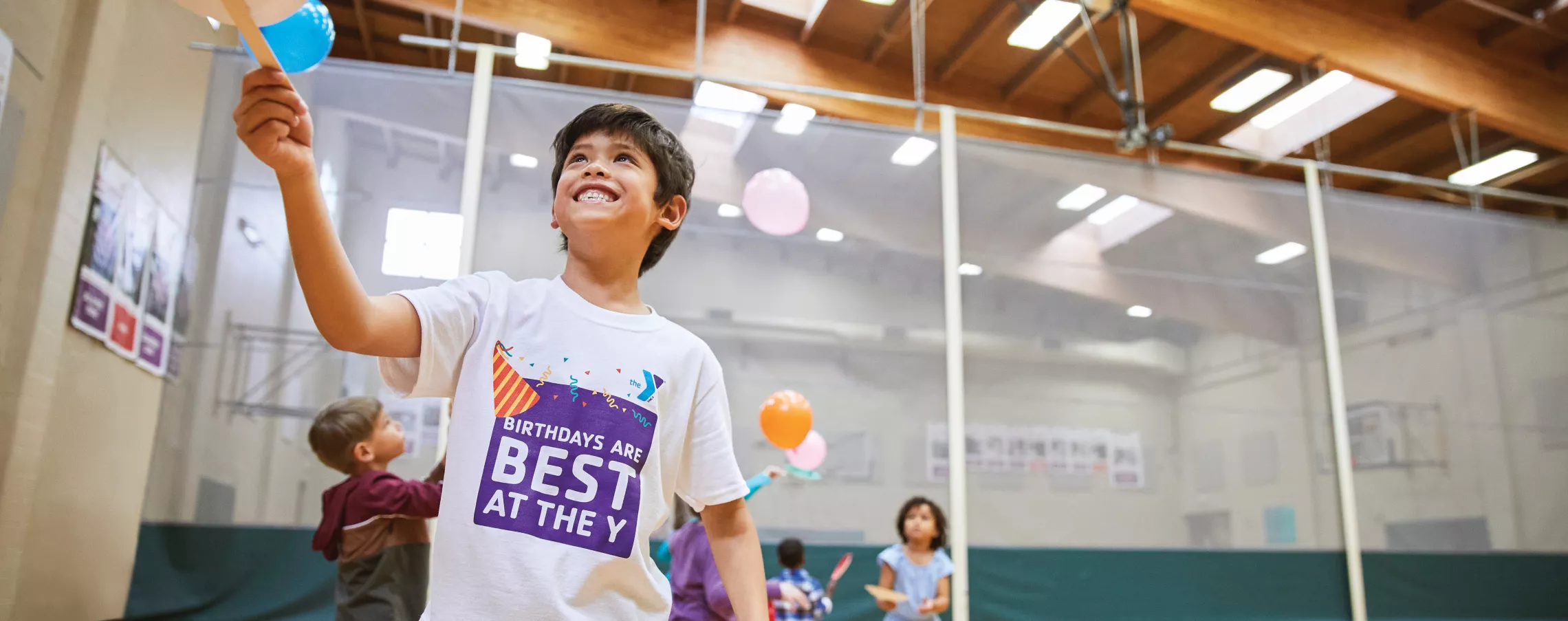 birthday party at the Y
