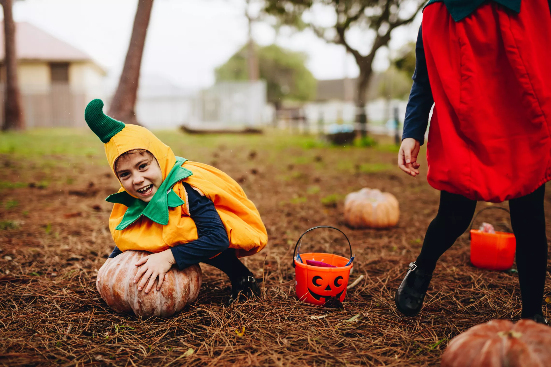 kids trick or treating