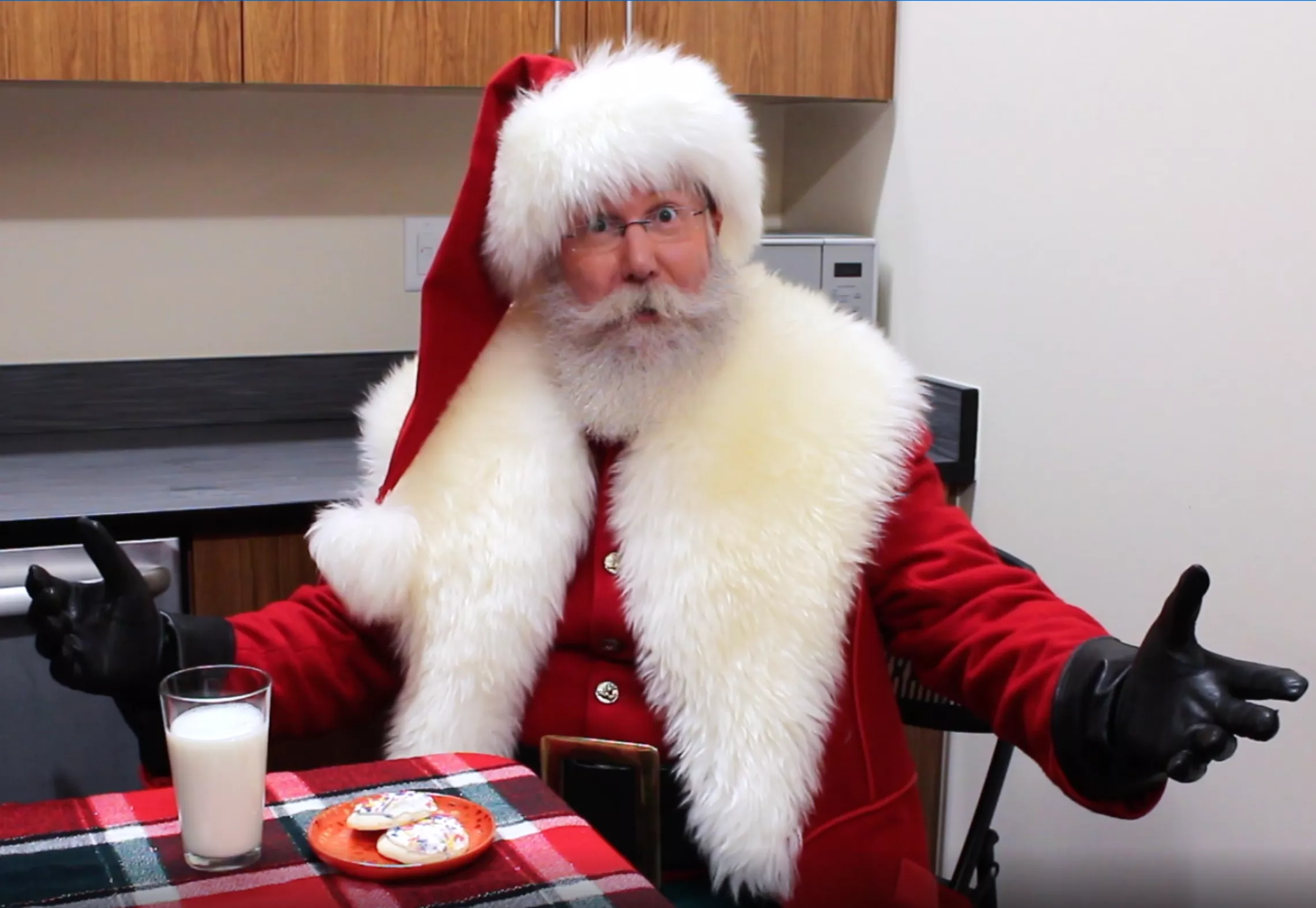 Santa at the Y