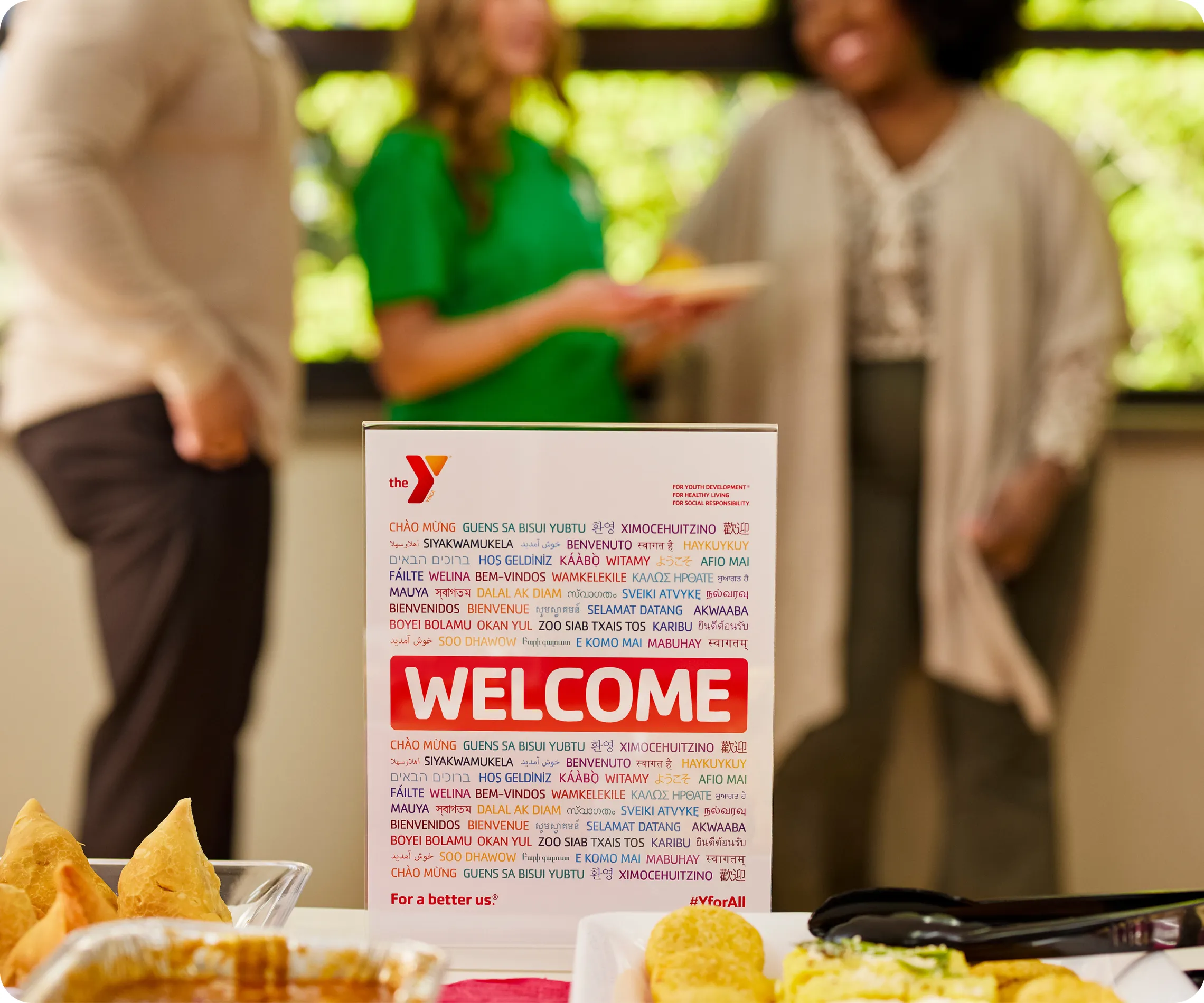 Welcoming Week Button