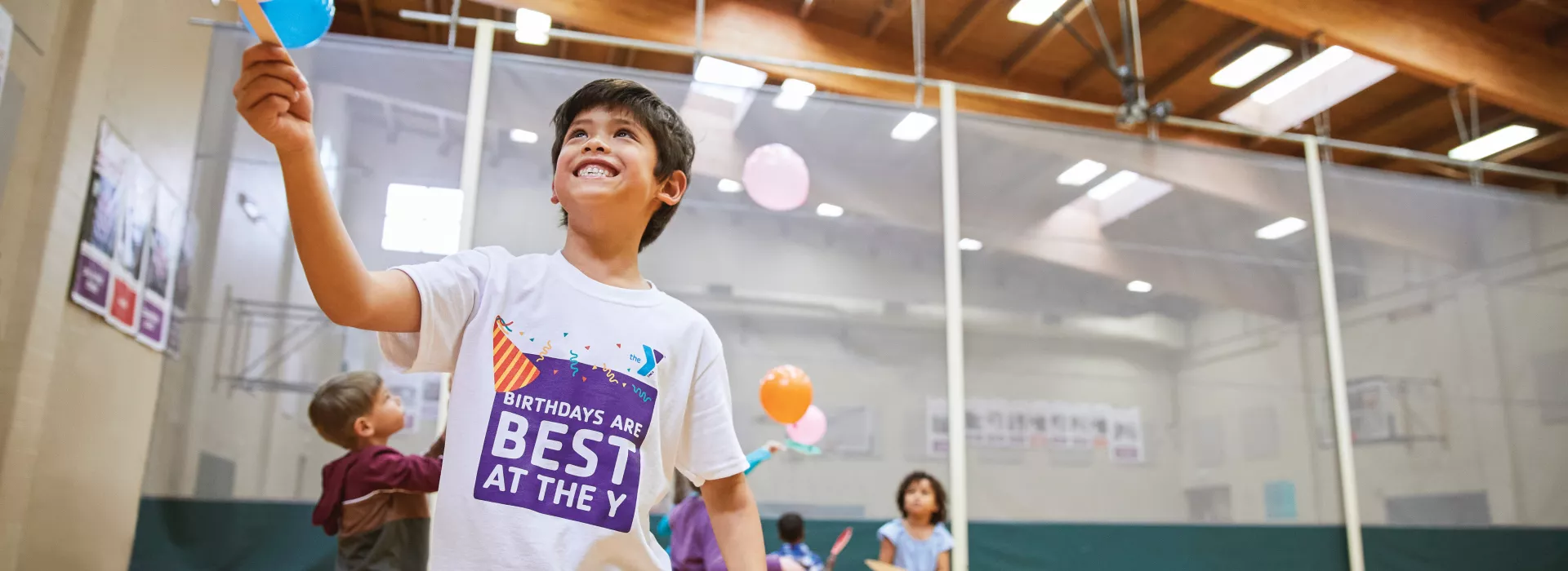 birthday party at the Y