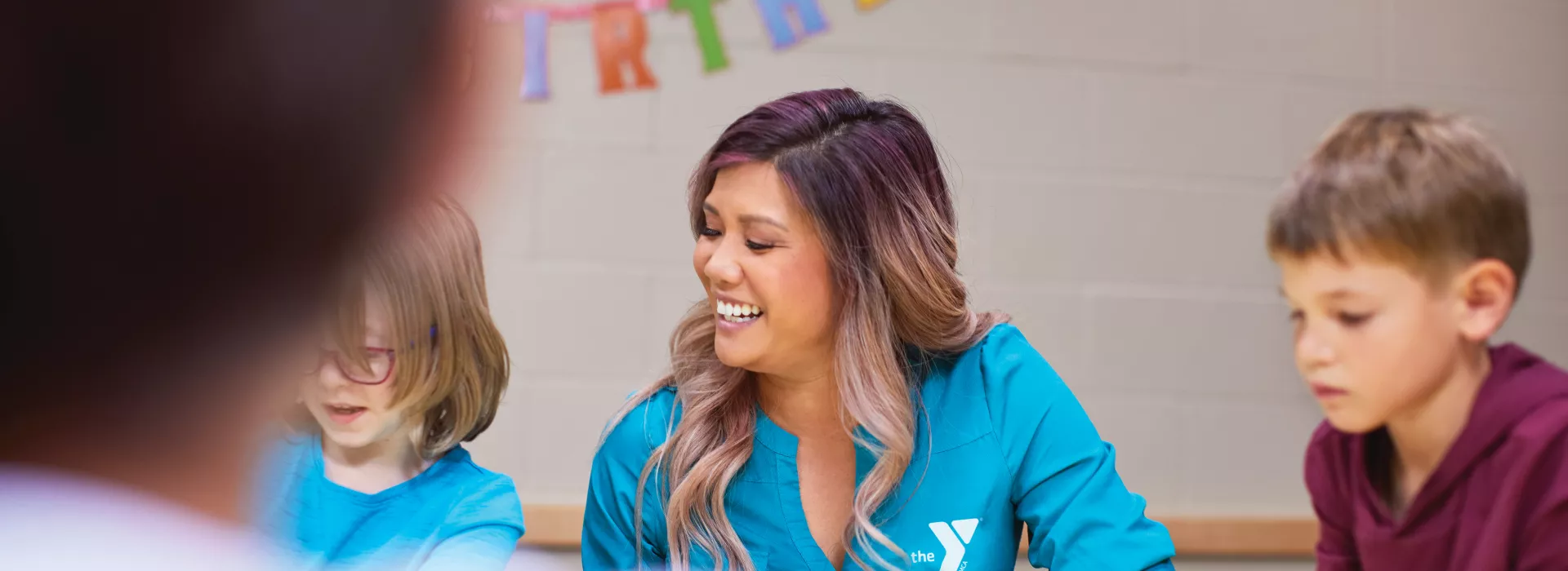 birthday party at the Y