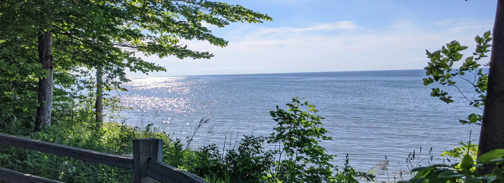 view from Camp Kenan