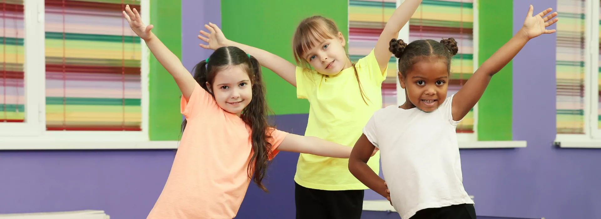 three girls posing for photo