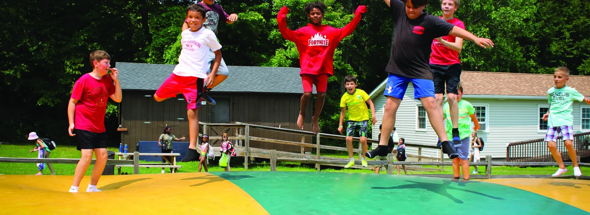 Camp Kenan Trampoline
